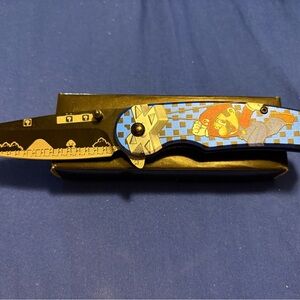 Mario Collectable Folding Pocket Knife